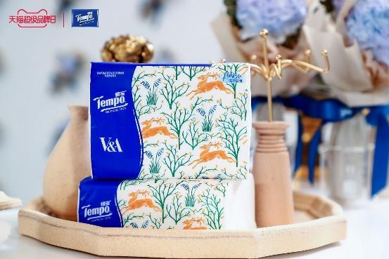 Tempo得宝发布全新V&A艺术纸巾 Tempo得宝发布全新V&A艺术纸巾